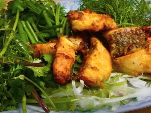 Cá lăng nướng