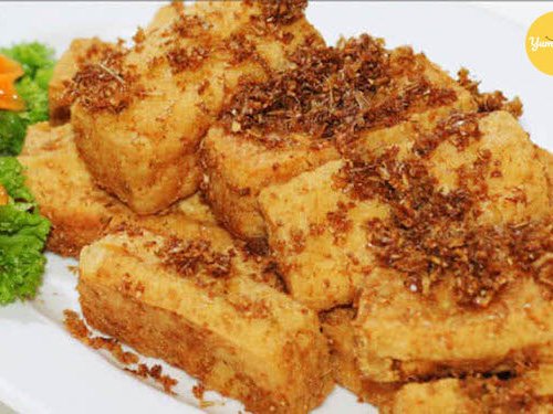 ĐH chiên xả + cà pháo