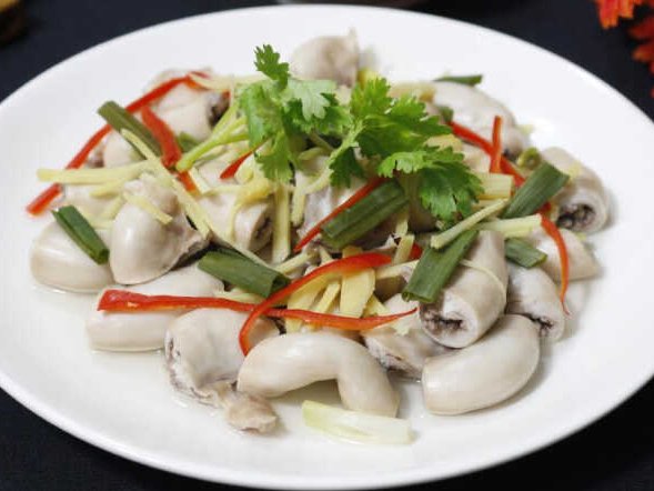 Dồi trường hấp gừng
