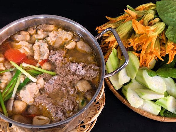 Lẩu cua đồng