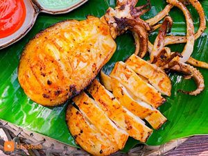 Mực nướng muối ớt