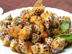 Ốc hương cháy tỏi