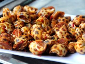 Ốc hương nướng mọi