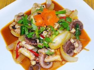 Tuộc xào chua ngọt
